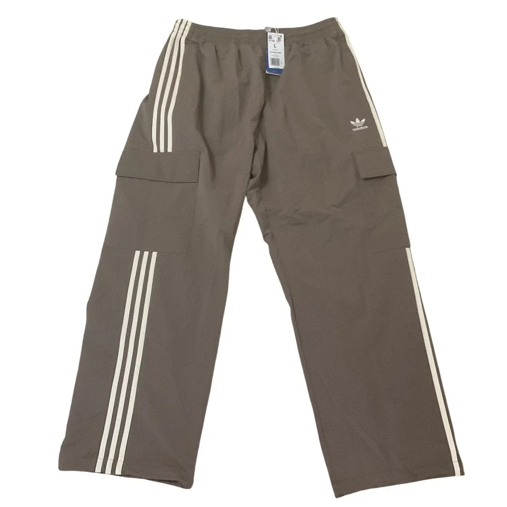 Adidas Men's Trace Brown 3S Cargo Pants Size Medium Originals